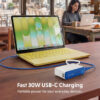 Hyper HyperJuice Flex 10K 30W Power Bank - Blue