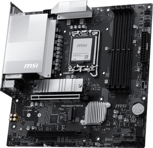 MSI PRO B860M-P WIFI6E Intel LGA1851 Motherboard