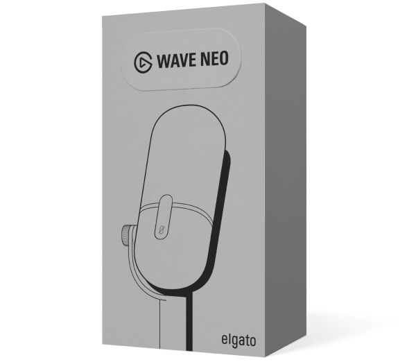ELGATO WAVE NEO Elgato Wave Neo USB Condenser Microphone - White