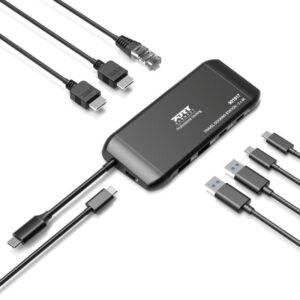 PORT Connect 901917 USB-C Dock - Dual 4K HDMI, 100W PD