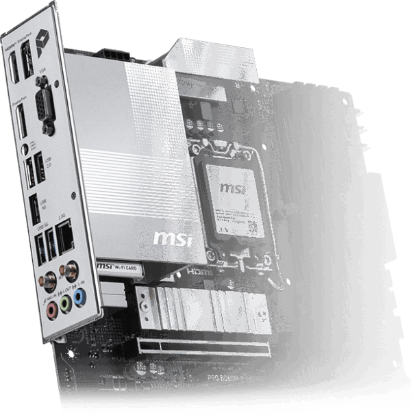 MSI PRO B860M-P WIFI6E Intel LGA1851 Motherboard