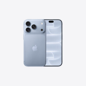 iPhone 18 Pro (6.3-inch) in Glacier – official Apple finish-select art