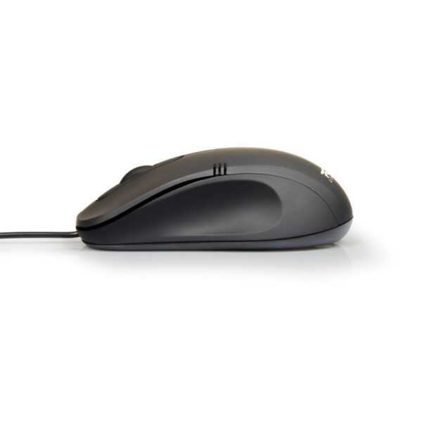 PORT Connect Pro Lite Wired Optical Mouse - Black