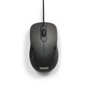 MOUSE PRO LITE BLACK PORT Connect Pro Lite Wired Optical Mouse - Black
