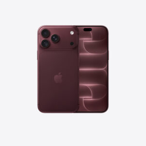 iPhone 18 Pro Max (6.9-inch) in Burgundy – official Apple finish-select art