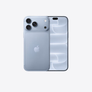 iPhone 18 Pro Max (6.9-inch) in Glacier – official Apple finish-select art