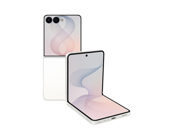 Galaxy Z Flip8 Front Cream