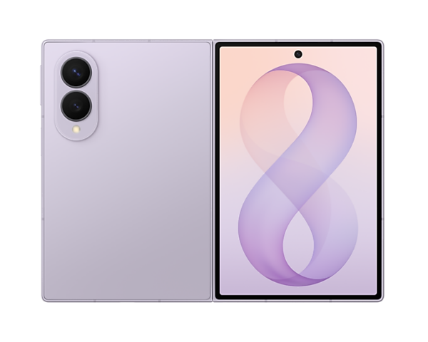 Galaxy Z Fold8 Front Lavender