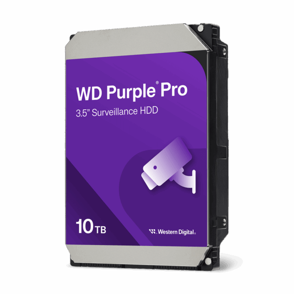 WD Purple Pro 10TB 3.5-inch SATA Hard Drive - WD102PURP