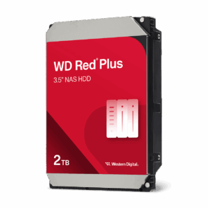 WD RED PLUS INTERNAL NAS HDD - 2TB Western Digital WD Red Plus 2TB NAS Hard Drive - WD20EFPX