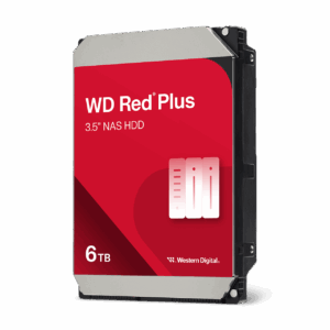 WD RED PLUS INTERNAL NAS HDD - 6TB Western Digital WD Red Plus 6TB NAS Hard Drive - WD60EFPX